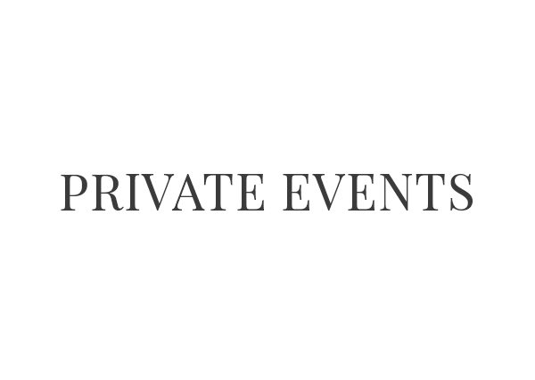 Private Events